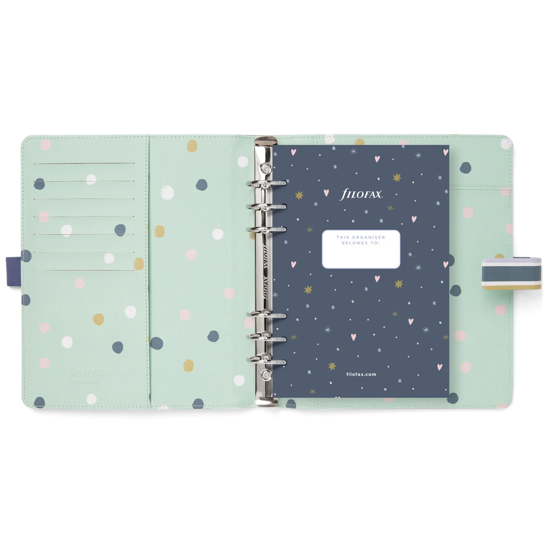 Filofax Diář • Good Vibes A5 stripes - Obrázek 3