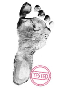 BABY DAB · barva na dětské otisky · TESTED