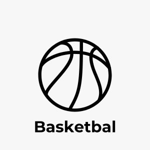 Obraz s basketbalistkou • Basketbalistka s vlastním jménem a číslem na dresu